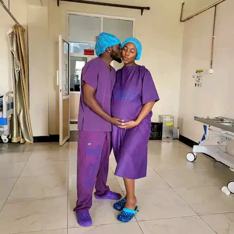 bahati_kenya_with_pregnant_wife_diana_in_hospital