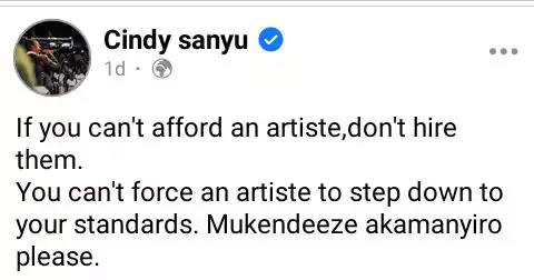 cindy_sanyu_criticizes_promoters_on_facebook_post