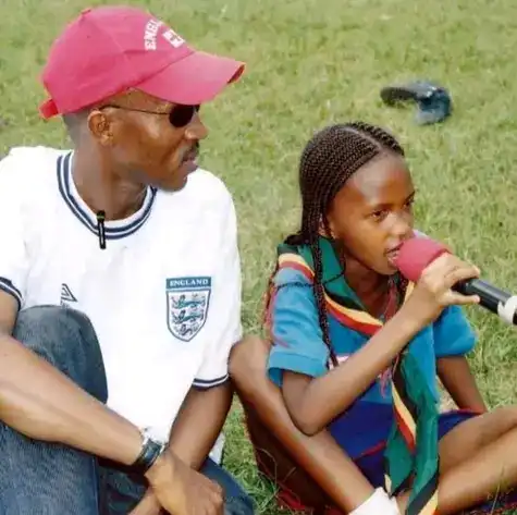 Frank Gashumba and young sheilah