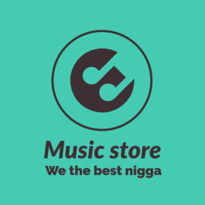 Music store logos