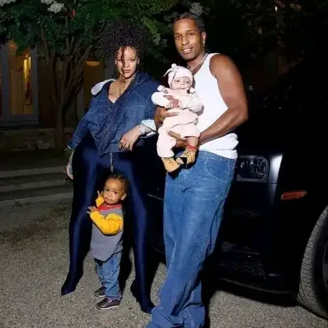 Rihanna, A$AP and their growing family