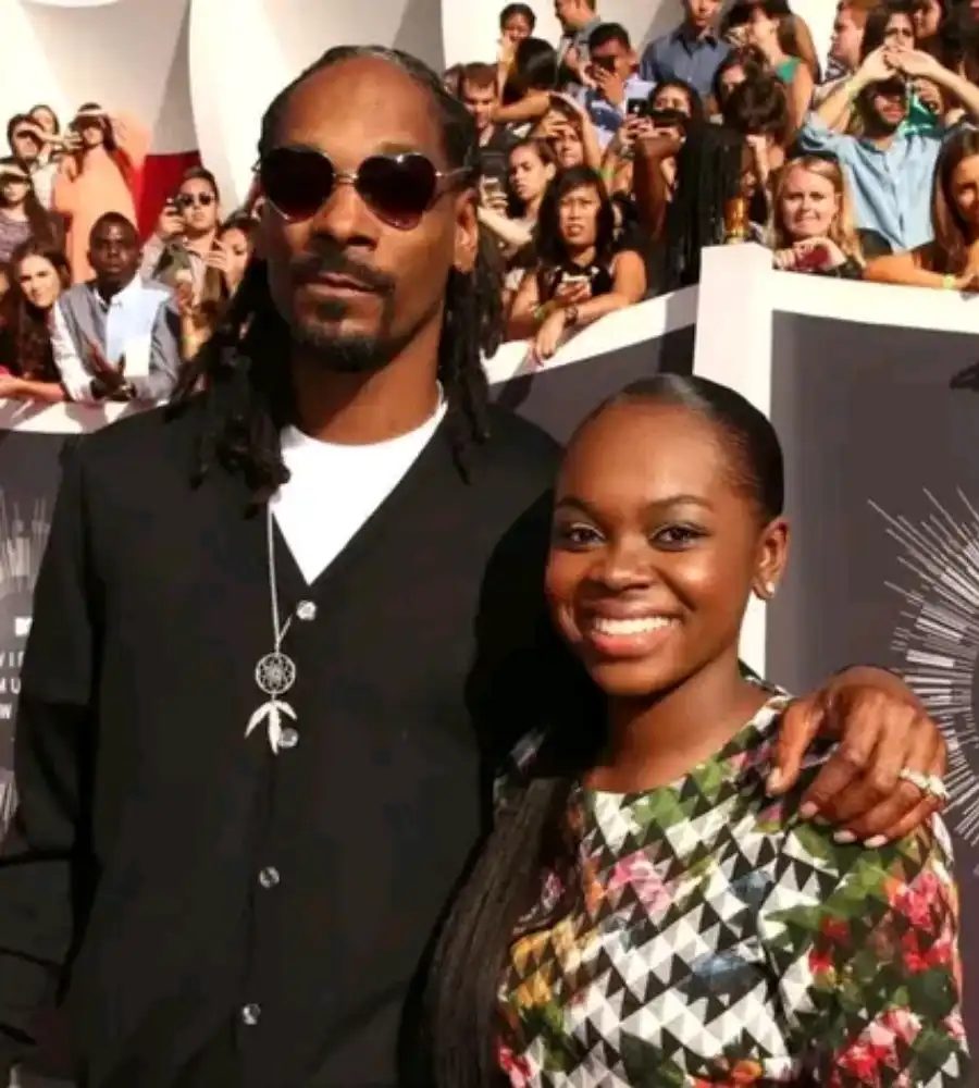 Snoop Dog and his daughter, Cori Broadus